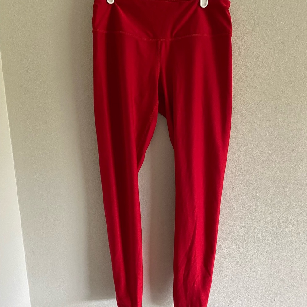Vibrant Red Leggings